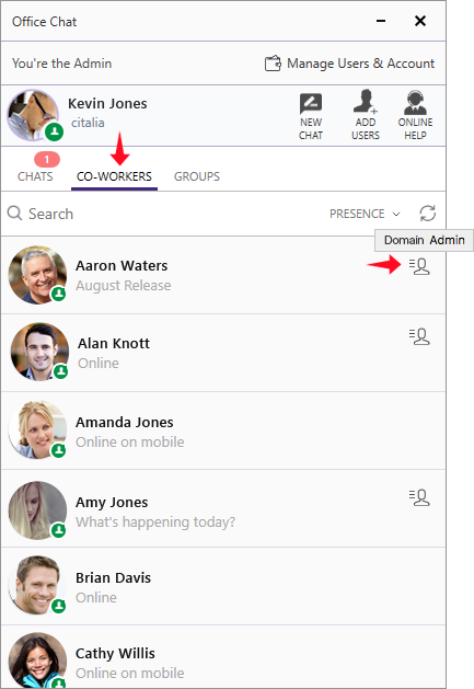 office chat apps