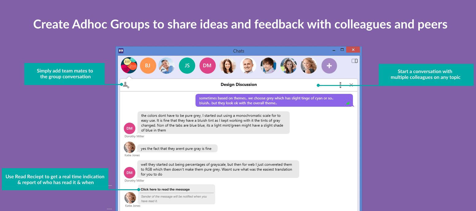 most popular office chat apps