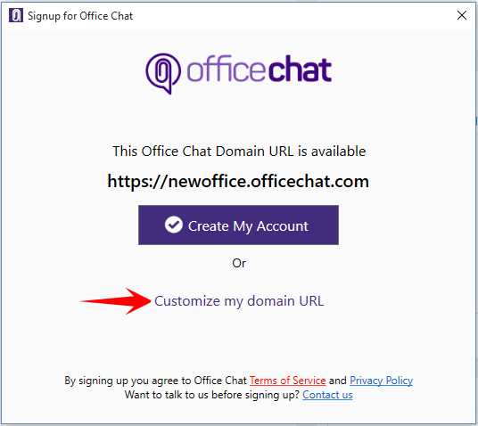 office chat software